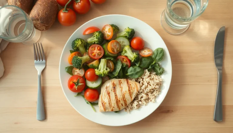 Assiette équilibrée perte de poids : la méthode ½ légumes, ¼ protéines, ¼ féculents